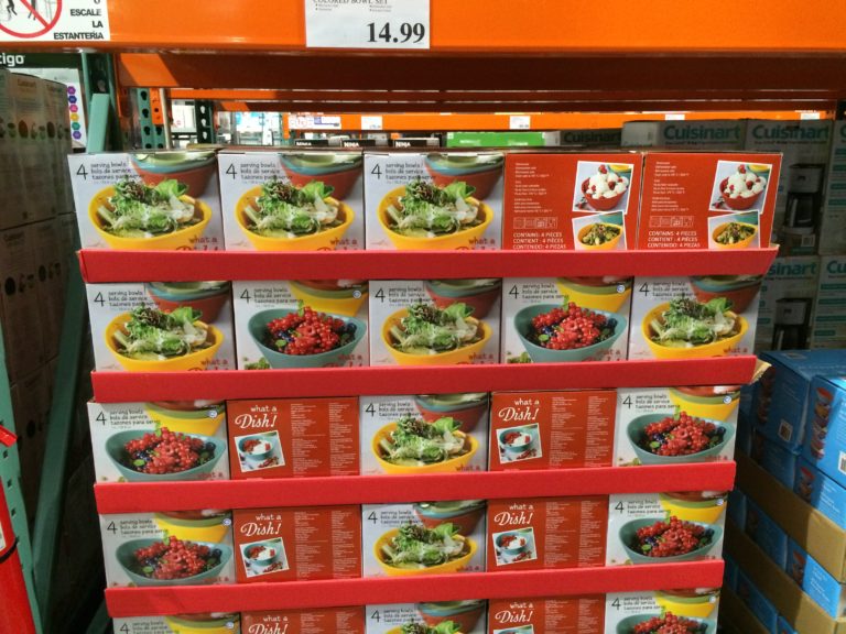 Costco1032787OverBackWhataDish4pieceColoredBowlSetall