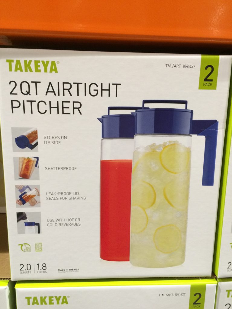 Costco1041627Takeya0USA2QTAirtightPitcherbox CostcoChaser
