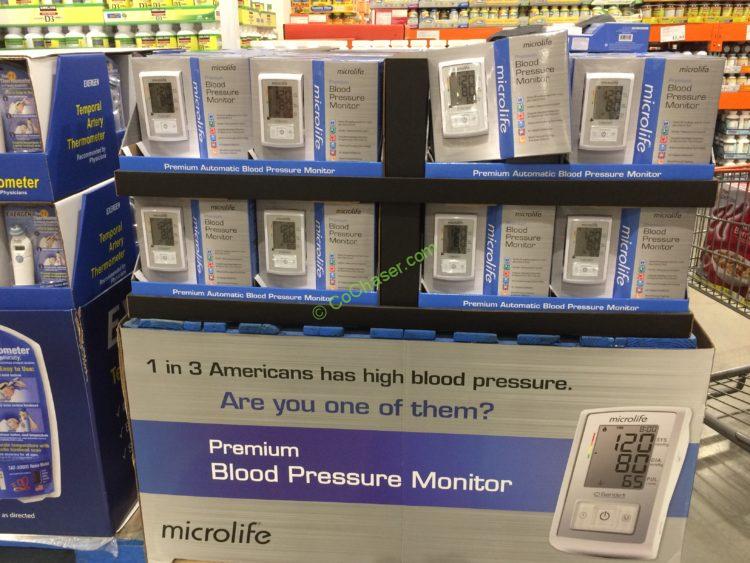 Costco Microlife Bluetooth Upper Arm Blood Pressure Monitor with Irreg –  BabyLuck Retail