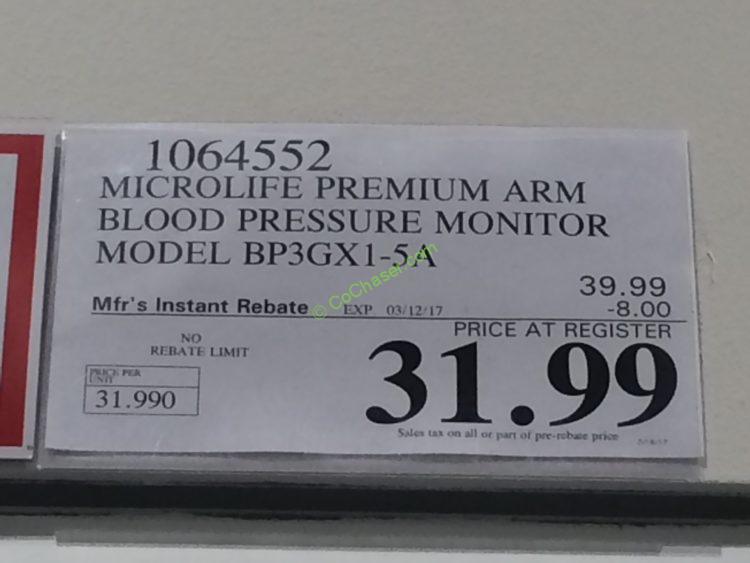 Costco-1064552-Microlife-Premium-Arm-Blood-Pressure-Monitor-tag