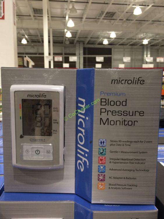 Costco Microlife Bluetooth Upper Arm Blood Pressure Monitor with