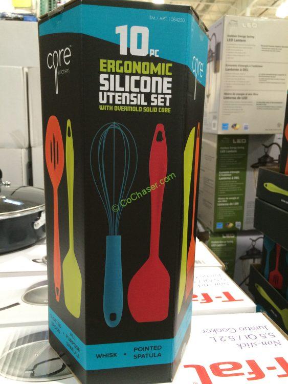 Core Kitchen 10PC Ergonomic Silicone Tool Set CostcoChaser