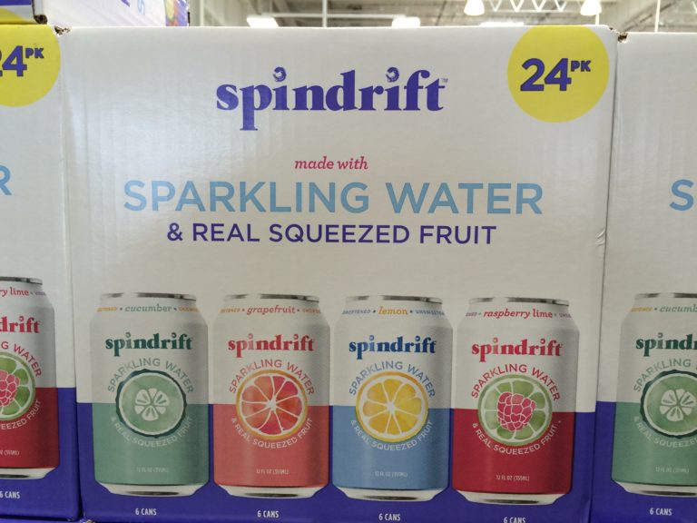 Spindrift Sparkling Water 24/12 Ounce Cans CostcoChaser