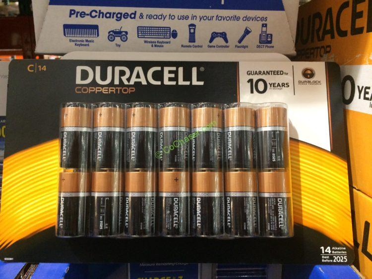 Duracell Coppertop C Alkaline Batteries, Duracell Coppertop D Alkaline