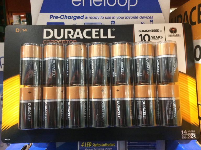 Duracell Coppertop C Alkaline Batteries, Duracell Coppertop D Alkaline
