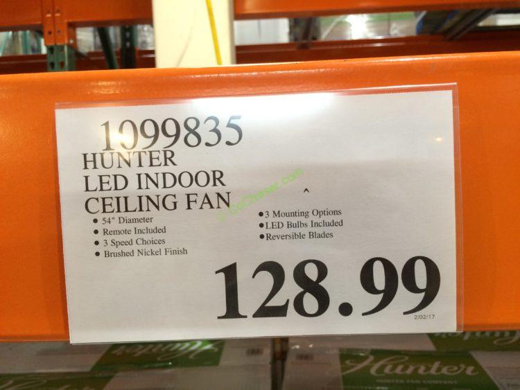 Costco-1099835-Hunter-LED-Indoor-Celling-Fan-tag