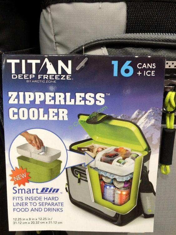titan zipperless cooler costco
