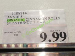 Costco-1108214-Annies-Organic-Cinnamon-Rolls-tag