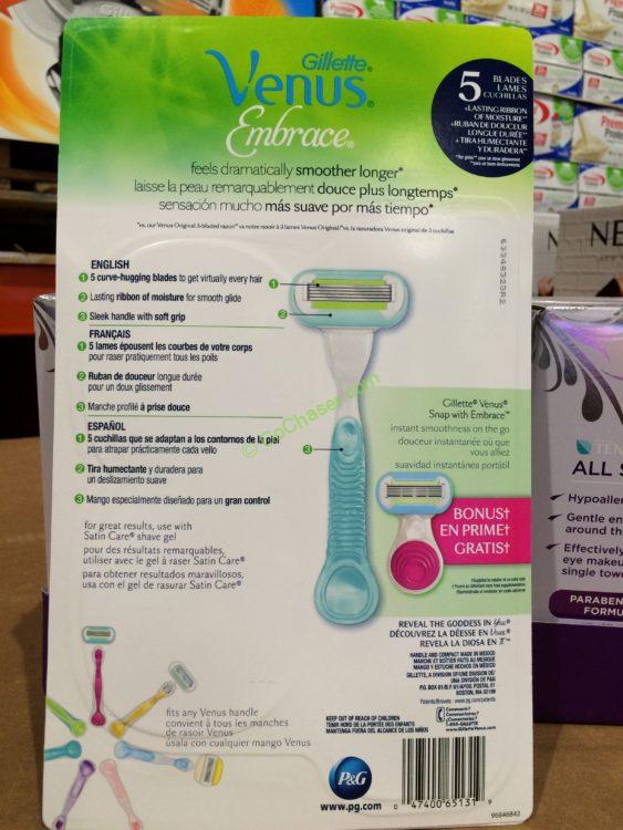 Costco1115821GilletteVenusEmbraceRazorback CostcoChaser
