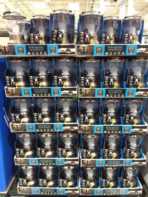 Enbrighten LED Lantern with USB Port CostcoChaser