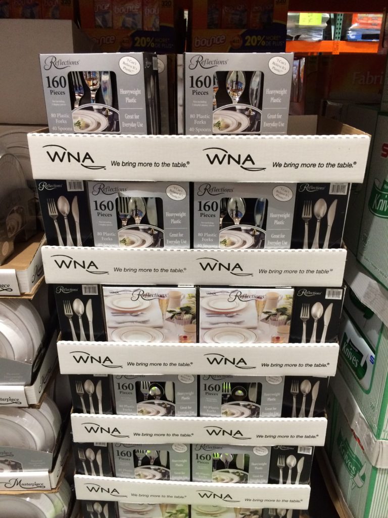 Reflections Silver Cutlery 160 Count Box CostcoChaser