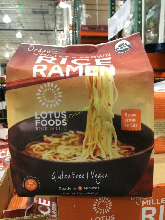 Lotus Foods Organic Millet & Brown Rice Ramen 1.875 Pound