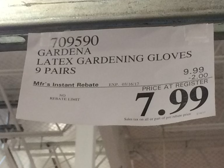 Gardena Gardening Gloves 9 Pairs CostcoChaser