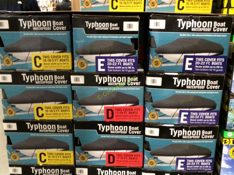 Typhoon Waterproof Boat Cover CostcoChaser