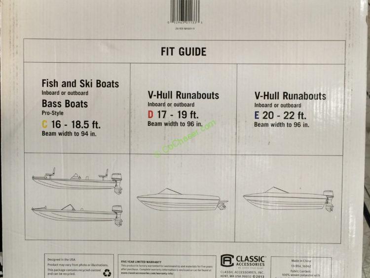 Costco715884TyphoonWaterproofBoatCoverinf2 CostcoChaser
