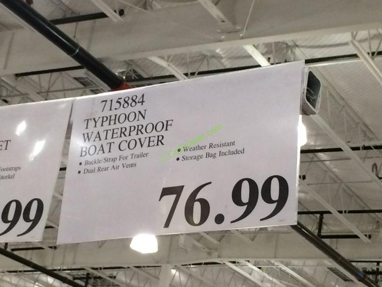 Typhoon Waterproof Boat Cover CostcoChaser