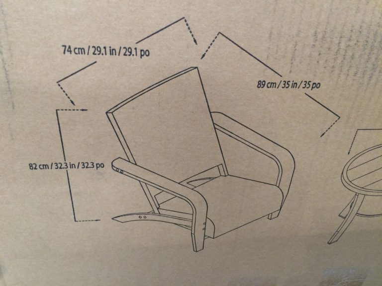 Costco853342BrownJordan3pieceAdirondackSeatingSetsize CostcoChaser