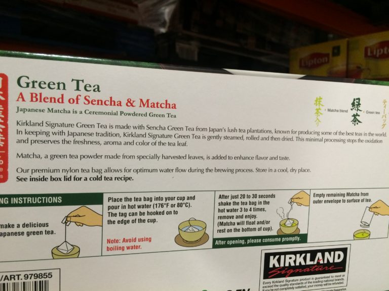 Costco979855KirklandSignatureJapaneseGreenTeainf CostcoChaser