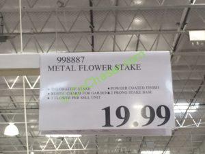 Costco-998887-Metal-Inside-Outside-Garden-Flower-Stake-tag