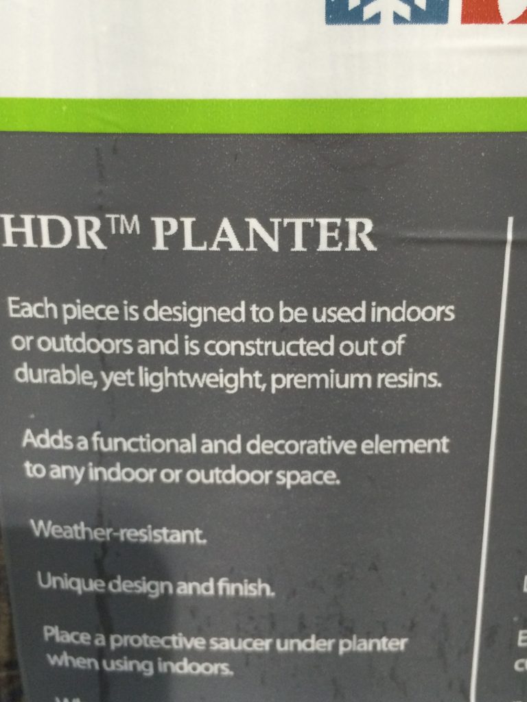 Wine Barrel Planter High Density Resin CostcoChaser