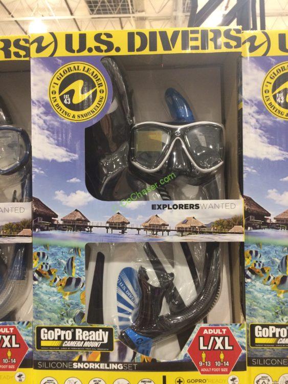 U.S. Divers Adult Snorkel Set CostcoChaser