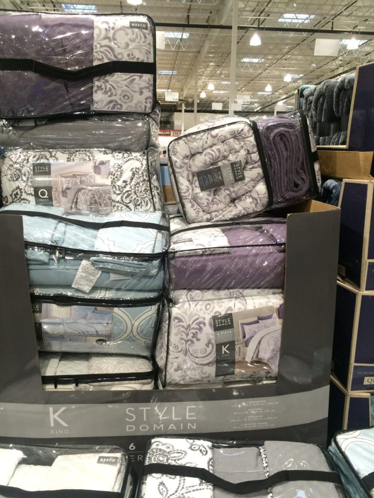 Style Domain Comforter 6 Piece Set, Queen or King CostcoChaser