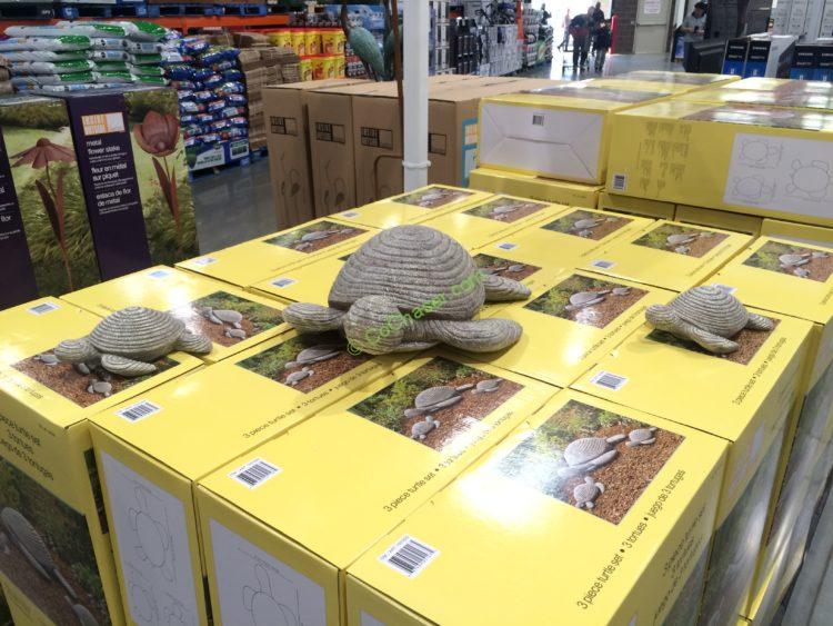 Costco-1031622-Set-of-3-Turtle-Outdoor-Statues