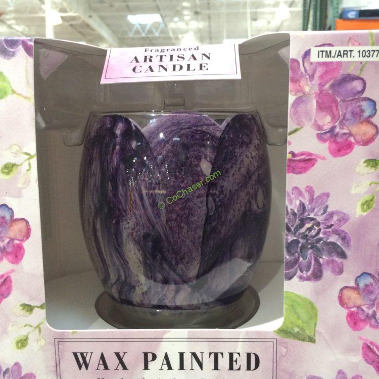 Costco-1037777-Painted Wax-Tulip-Candle1