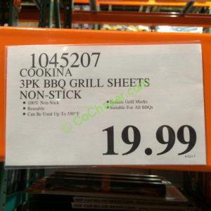 Costco-1045207-Cookina-3PK-BBQ-Grill-Sheets-NON-Stick-tag