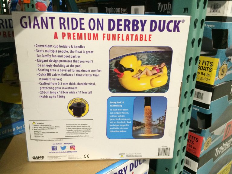 Costco1046920RidingDerbyDuckPoolFloatinf CostcoChaser