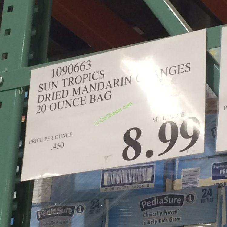 Costco-1090663-Sun-Tropics-Dried-Mandarin-Oranges-tag