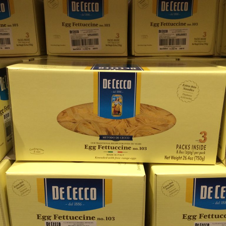 Dececco Egg Nested Fettuccine 3/8.8 Ounce Pack CostcoChaser