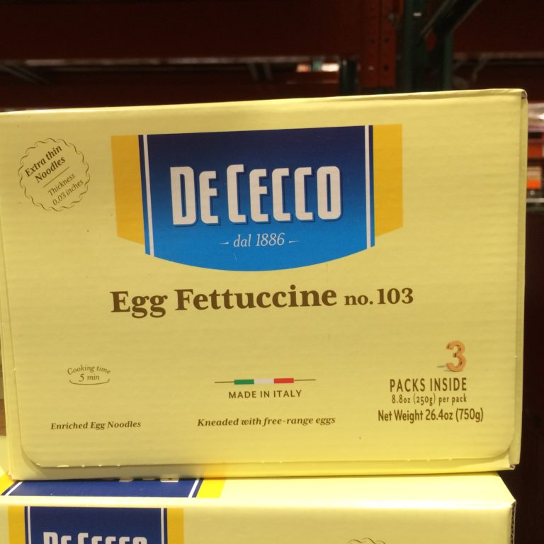 Costco1091347DececcoEggNestedFettuccinespec1 CostcoChaser