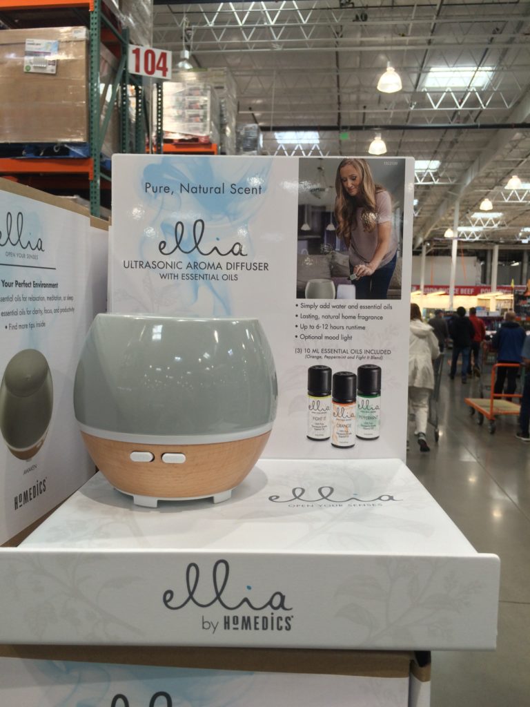 Homedics Ellia Ultrasonic Aroma Diffuser CostcoChaser