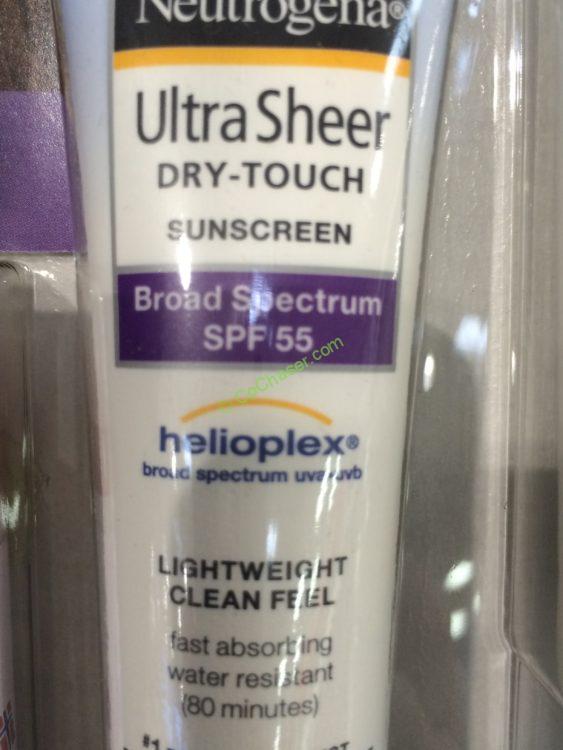 Costco1102774NeutrogenaUltraSheerSunscreenLotionpart2 CostcoChaser