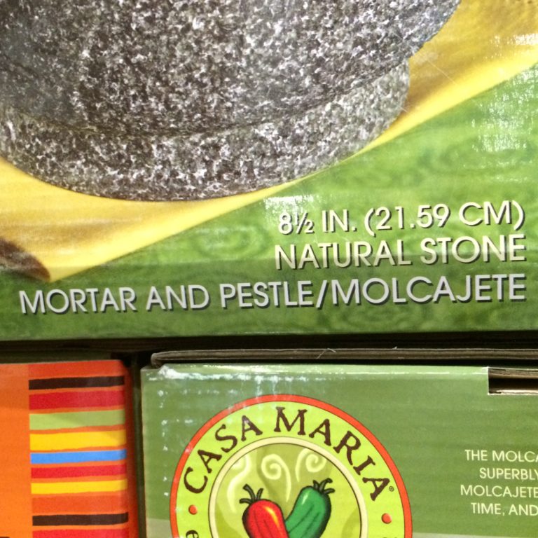 CASA Maria Mortar & Pestle CostcoChaser