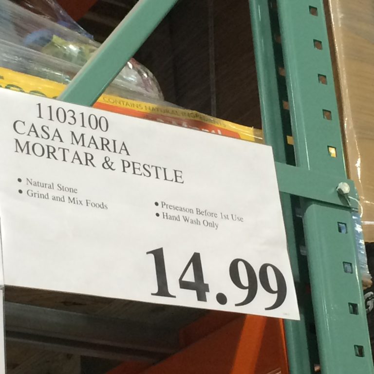 CASA Maria Mortar & Pestle CostcoChaser