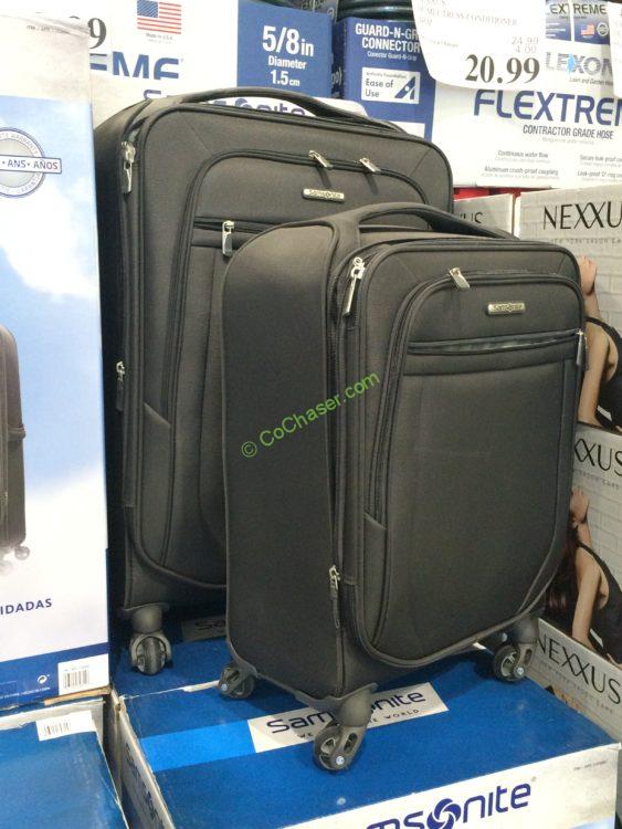 Samsonite 2 Piece Softside Spinner Set CostcoChaser