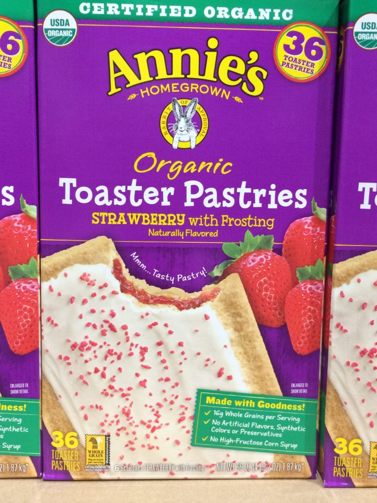 Annie’s Organic Toaster Pastries 36 Count Box CostcoChaser