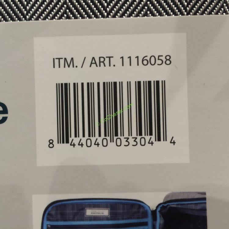 Costco-11116058-Perry-Ellis-Herringbone- Softside-Spinner-Set-bar