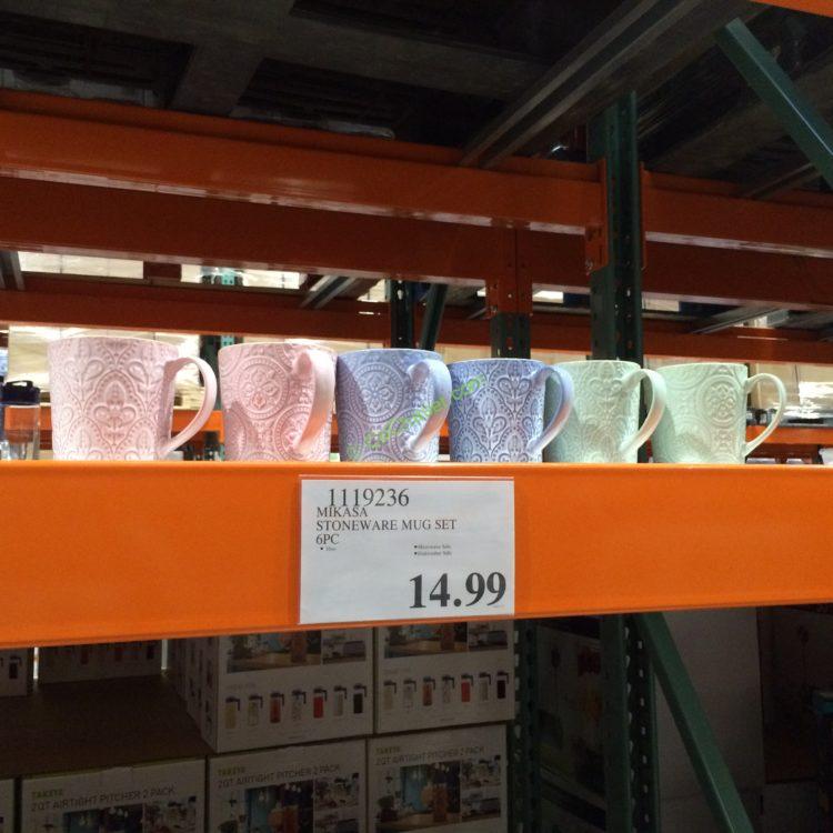 Costco-1119236-Mikasa-Stoneware-Mug-Set