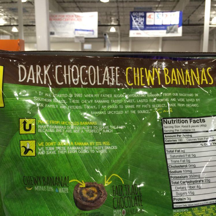 Barnana Dark Chocolate Bananas 18 Count Bag CostcoChaser