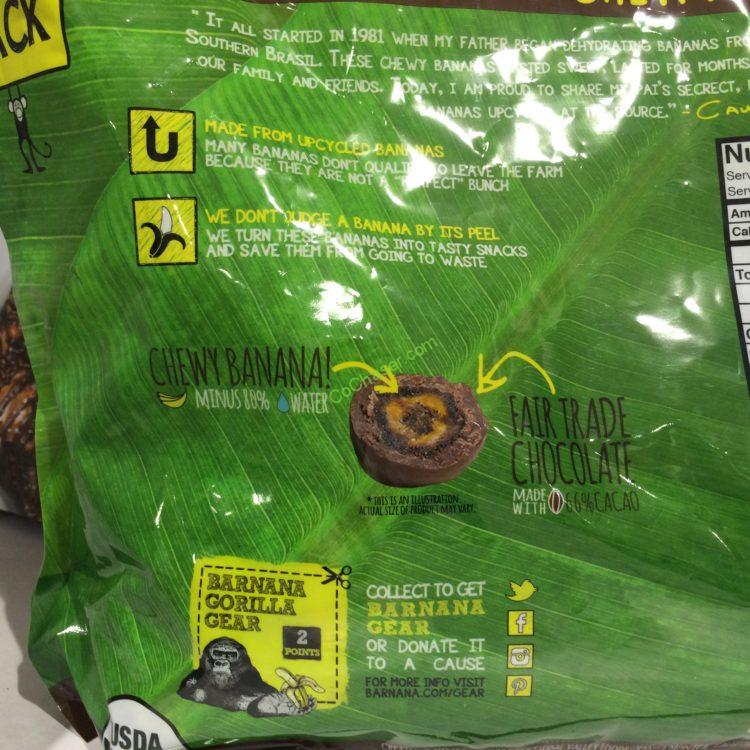 Barnana Dark Chocolate Bananas 18 Count Bag CostcoChaser