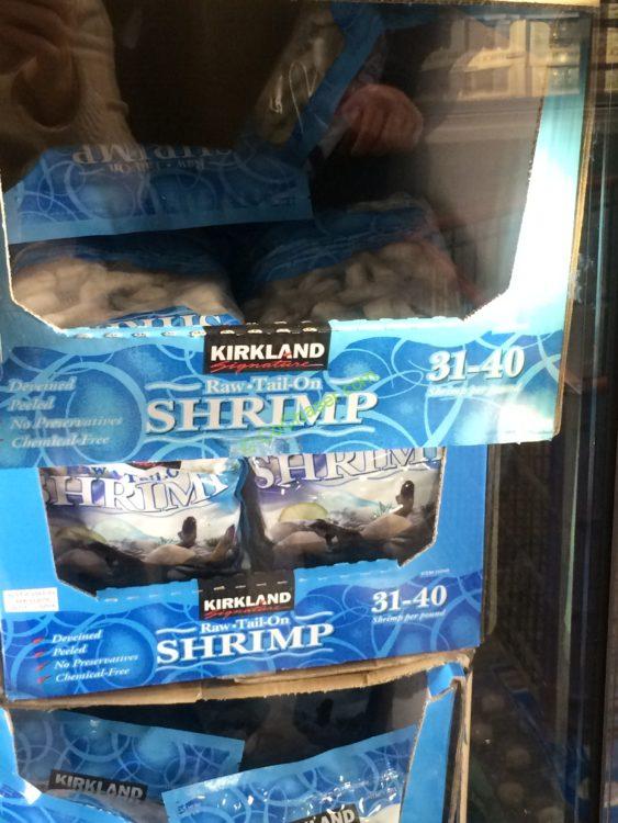 Costco25549KirklandSignature3140CTRawShrimpall CostcoChaser