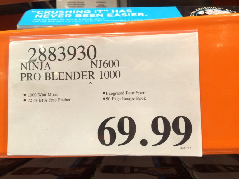Costco2883930NinjaProBlender1000tag CostcoChaser