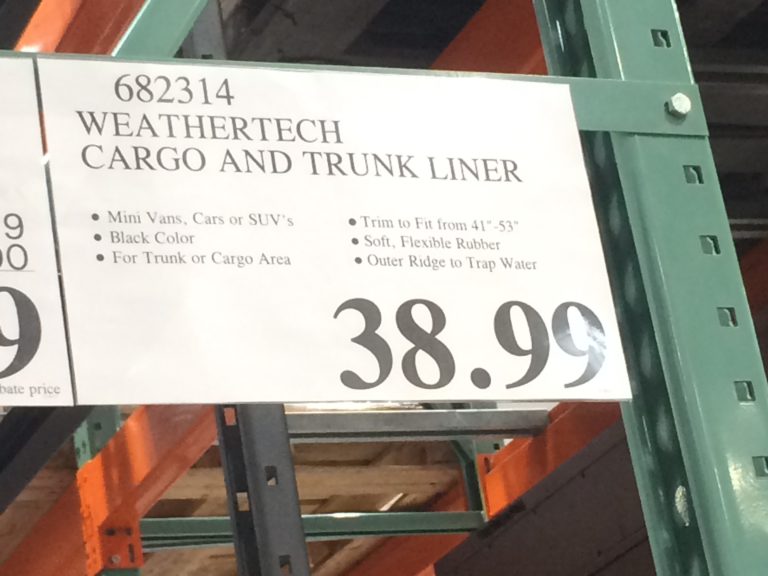 Costco682314WeathertechCargoandTrunkLinertag CostcoChaser