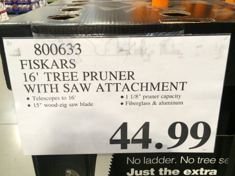 Costco800633Fiskars16TreePrunerwithSawAttachmenttag CostcoChaser