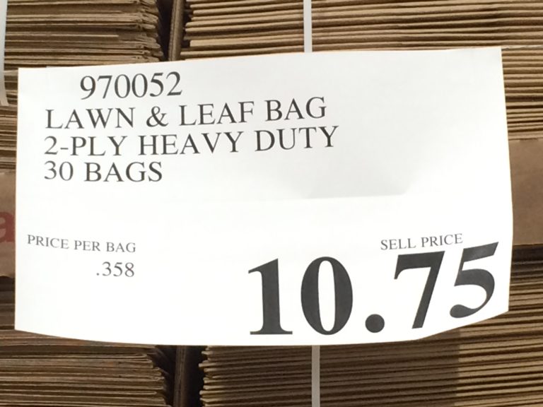 Lawn & Leaf Bag 2Ply Heavy Duty 30 Bags CostcoChaser