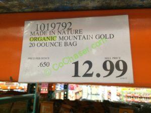 Costco-1019792-Made-in-Nature-Organic-Mountain-Gold-tag