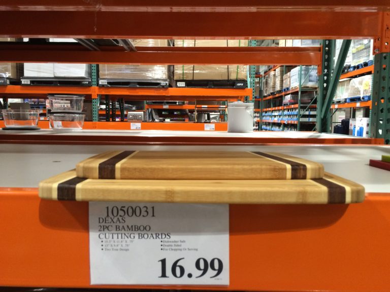 DEXAS 2PC Bamboo Cutting Boards CostcoChaser